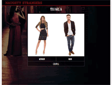 Tablet Screenshot of naughtystrangers.com